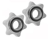 Chrome 45cm weight bar with screw collar 28mm